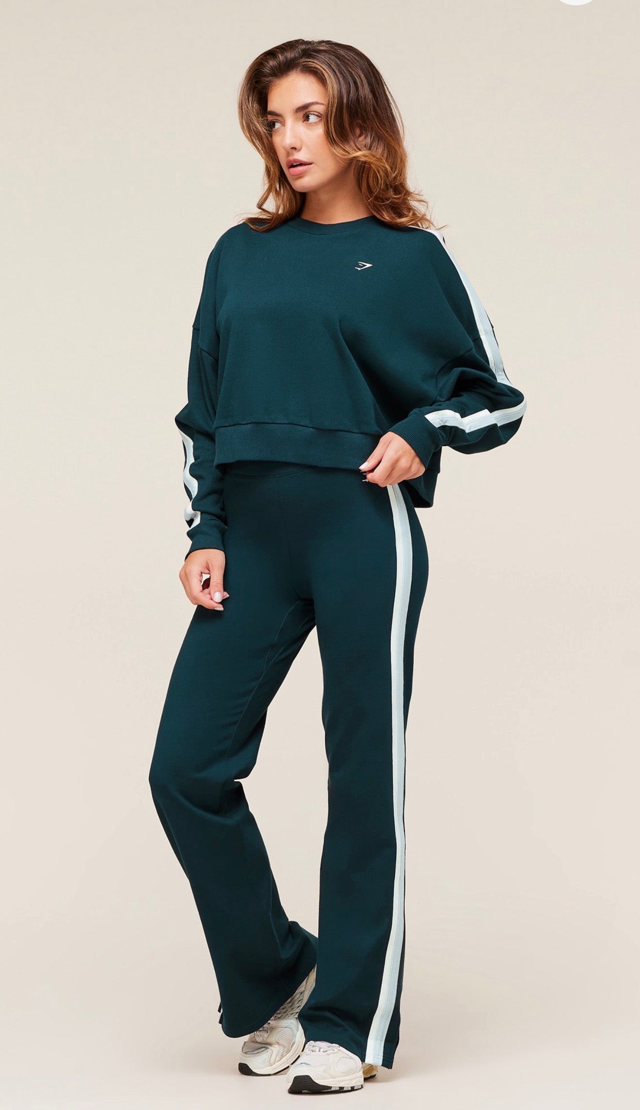 Piping Midi Crew Neck